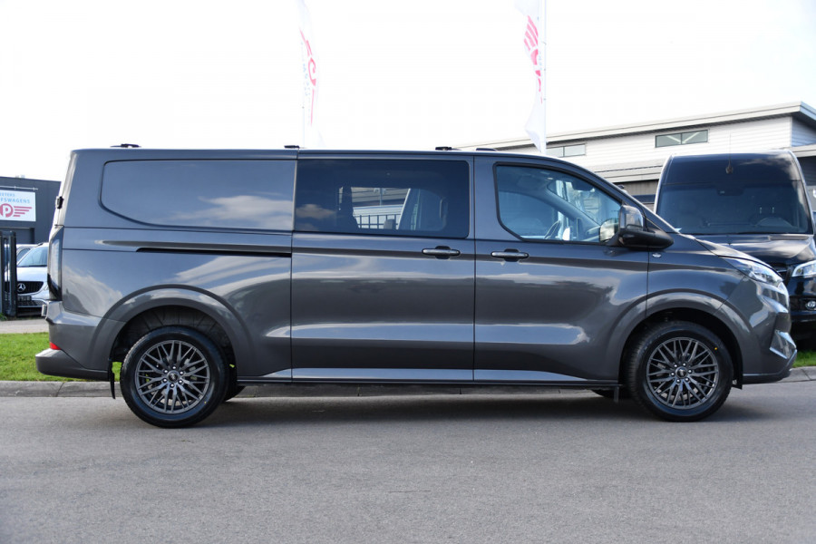 Ford Transit Custom 320 2.0 TDCI L2H1 Limited DC Adaptieve Cruise, 360 Camera, Carplay, Automaat, LED, 2 x Schuifdeur, Stoelverwarming, Virtual, 170pk, Sensoren, Uniek!