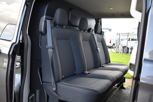 Ford Transit Custom 320 2.0 TDCI L2H1 Limited DC Adaptieve Cruise, 360 Camera, Carplay, Automaat, LED, 2 x Schuifdeur, Stoelverwarming, Virtual, 170pk, Sensoren, Uniek!