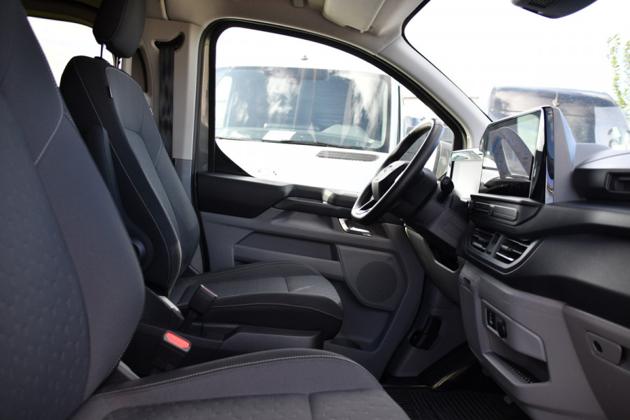 Ford Transit Custom 320 2.0 TDCI L2H1 Limited DC Adaptieve Cruise, 360 Camera, Carplay, Automaat, LED, 2 x Schuifdeur, Stoelverwarming, Virtual, 170pk, Sensoren, Uniek!