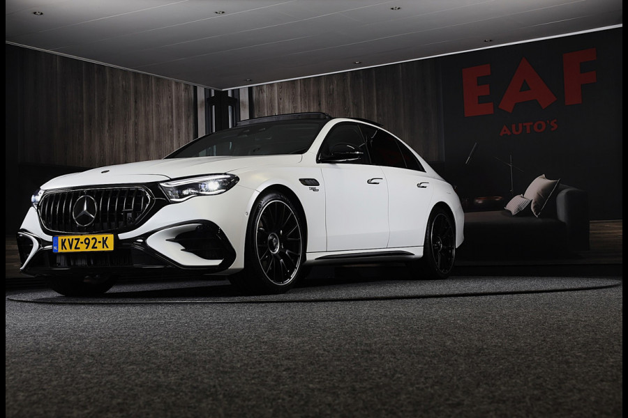 Mercedes-Benz E-Klasse AMG 53 4MATIC+ / Hyperscreen / Performance Zetels / Head Up / Verkoeling / 360 Camera / Memory / Open Pano