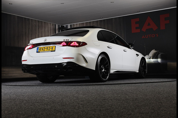 Mercedes-Benz E-Klasse AMG 53 4MATIC+ / Hyperscreen / Performance Zetels / Head Up / Verkoeling / 360 Camera / Memory / Open Pano