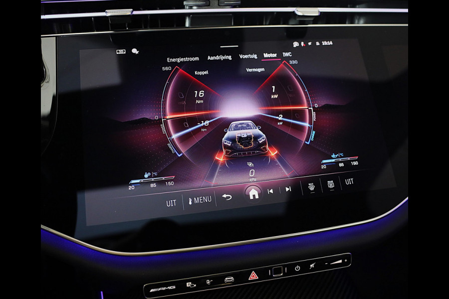 Mercedes-Benz E-Klasse AMG 53 4MATIC+ / Hyperscreen / Performance Zetels / Head Up / Verkoeling / 360 Camera / Memory / Open Pano
