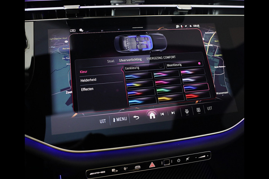 Mercedes-Benz E-Klasse AMG 53 4MATIC+ / Hyperscreen / Performance Zetels / Head Up / Verkoeling / 360 Camera / Memory / Open Pano