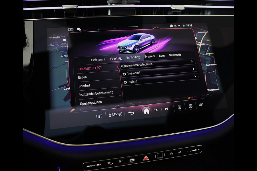 Mercedes-Benz E-Klasse AMG 53 4MATIC+ / Hyperscreen / Performance Zetels / Head Up / Verkoeling / 360 Camera / Memory / Open Pano