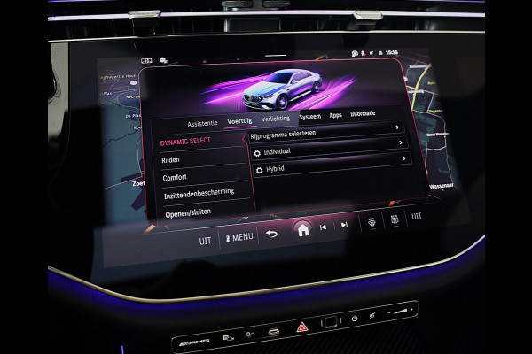 Mercedes-Benz E-Klasse AMG 53 4MATIC+ / Hyperscreen / Performance Zetels / Head Up / Verkoeling / 360 Camera / Memory / Open Pano