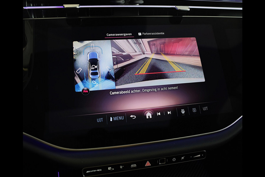 Mercedes-Benz E-Klasse AMG 53 4MATIC+ / Hyperscreen / Performance Zetels / Head Up / Verkoeling / 360 Camera / Memory / Open Pano