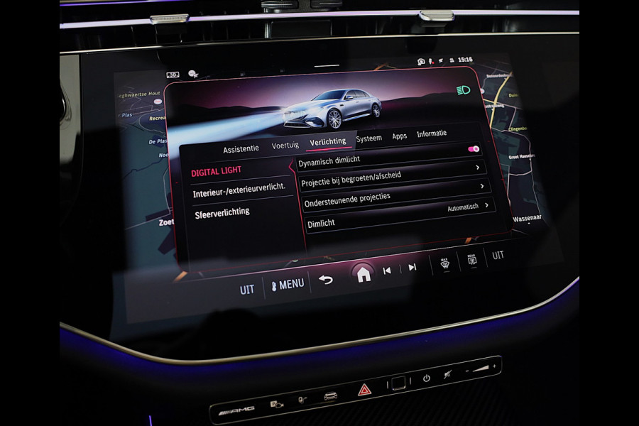 Mercedes-Benz E-Klasse AMG 53 4MATIC+ / Hyperscreen / Performance Zetels / Head Up / Verkoeling / 360 Camera / Memory / Open Pano