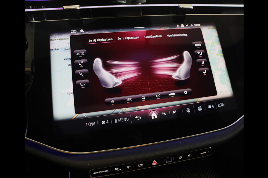 Mercedes-Benz E-Klasse AMG 53 4MATIC+ / Hyperscreen / Performance Zetels / Head Up / Verkoeling / 360 Camera / Memory / Open Pano