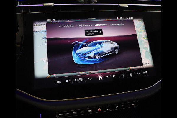 Mercedes-Benz E-Klasse AMG 53 4MATIC+ / Hyperscreen / Performance Zetels / Head Up / Verkoeling / 360 Camera / Memory / Open Pano