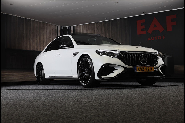 Mercedes-Benz E-Klasse AMG 53 4MATIC+ / Hyperscreen / Performance Zetels / Head Up / Verkoeling / 360 Camera / Memory / Open Pano