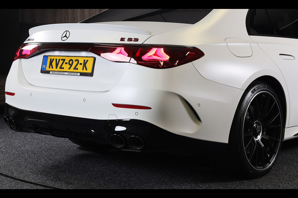 Mercedes-Benz E-Klasse AMG 53 4MATIC+ / Hyperscreen / Performance Zetels / Head Up / Verkoeling / 360 Camera / Memory / Open Pano