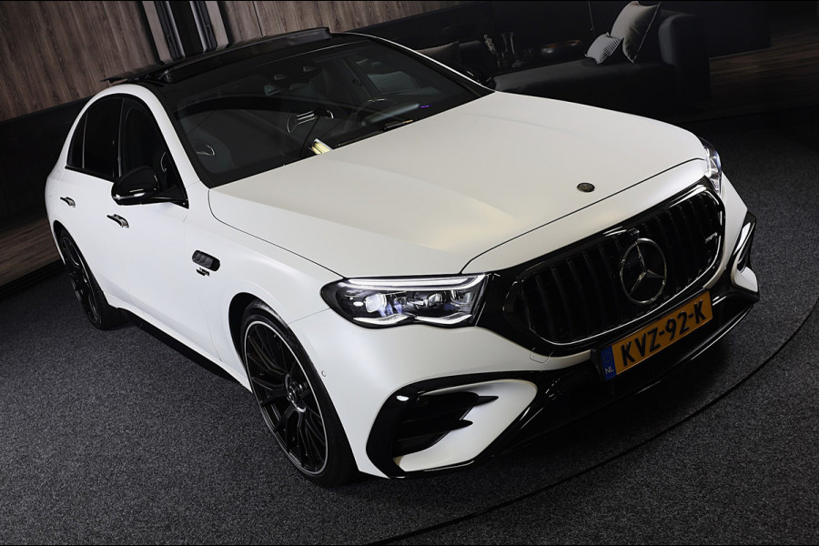 Mercedes-Benz E-Klasse AMG 53 4MATIC+ / Hyperscreen / Performance Zetels / Head Up / Verkoeling / 360 Camera / Memory / Open Pano