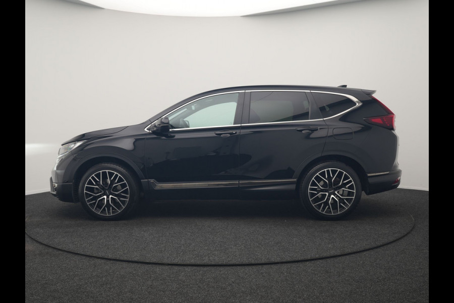 Honda CR-V 2.0 Black Edition MHEV 215pk Dealer O.H | Trekhaak Afn. | Adaptive Cruise | Camera | Sportstoelen Verwarmd | Keyless | Navigatie | DAB |  20"L.M