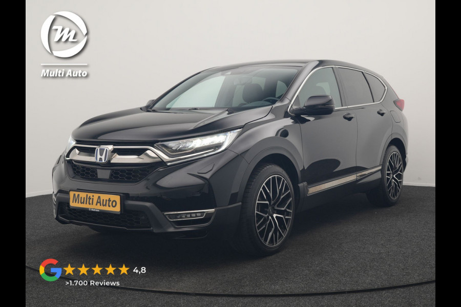 Honda CR-V 2.0 Black Edition MHEV 215pk Dealer O.H | Trekhaak Afn. | Adaptive Cruise | Camera | Sportstoelen Verwarmd | Keyless | Navigatie | DAB |  20"L.M