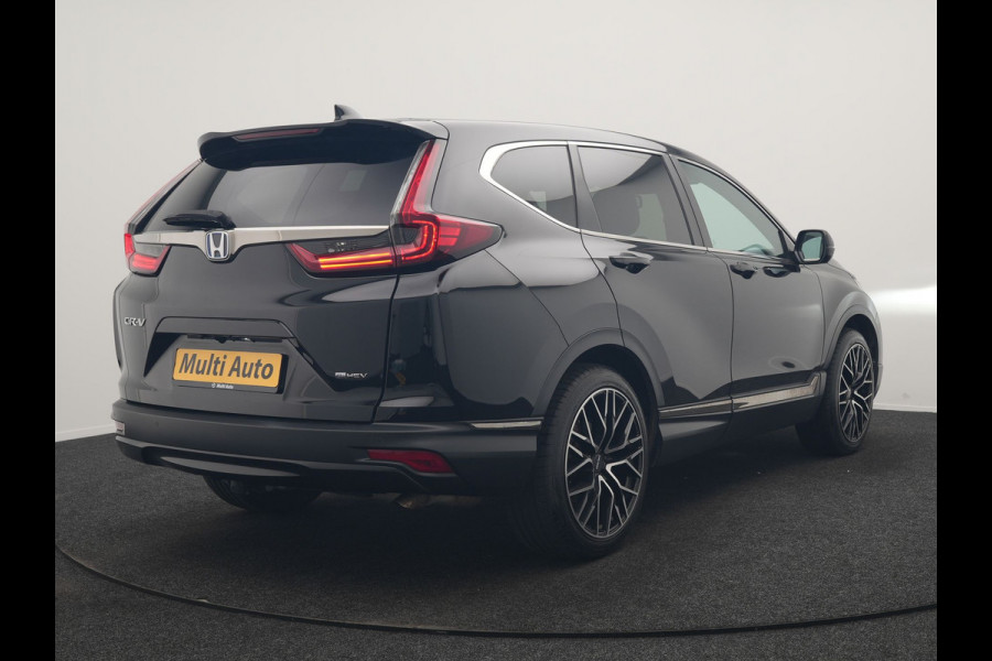 Honda CR-V 2.0 Black Edition MHEV 215pk Dealer O.H | Trekhaak Afn. | Adaptive Cruise | Camera | Sportstoelen Verwarmd | Keyless | Navigatie | DAB |  20"L.M