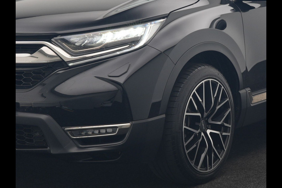Honda CR-V 2.0 Black Edition MHEV 215pk Dealer O.H | Trekhaak Afn. | Adaptive Cruise | Camera | Sportstoelen Verwarmd | Keyless | Navigatie | DAB |  20"L.M
