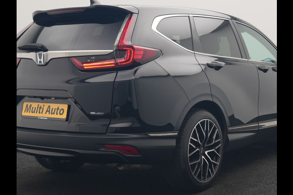 Honda CR-V 2.0 Black Edition MHEV 215pk Dealer O.H | Trekhaak Afn. | Adaptive Cruise | Camera | Sportstoelen Verwarmd | Keyless | Navigatie | DAB |  20"L.M