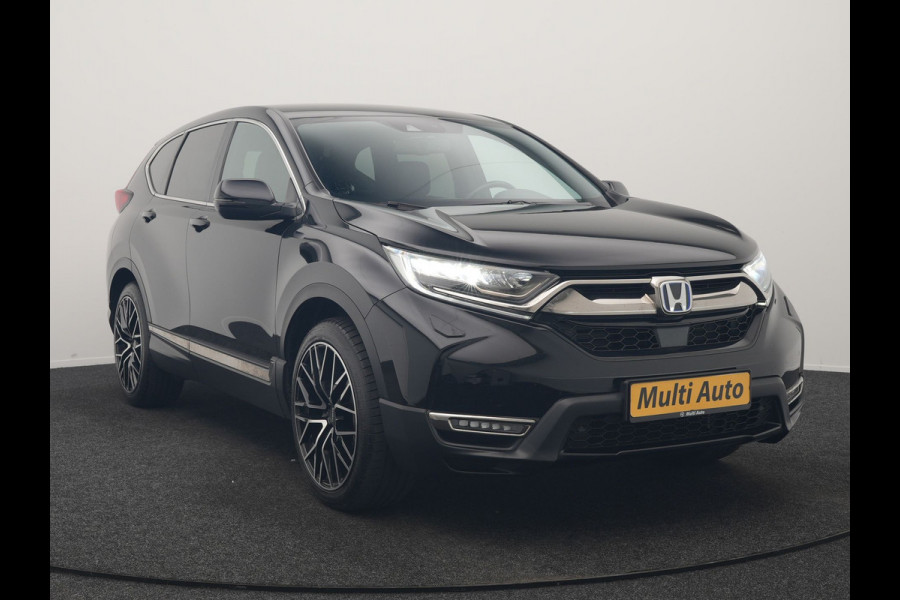 Honda CR-V 2.0 Black Edition MHEV 215pk Dealer O.H | Trekhaak Afn. | Adaptive Cruise | Camera | Sportstoelen Verwarmd | Keyless | Navigatie | DAB |  20"L.M