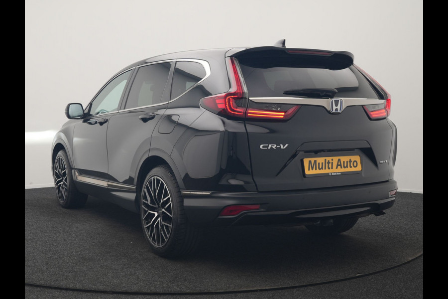 Honda CR-V 2.0 Black Edition MHEV 215pk Dealer O.H | Trekhaak Afn. | Adaptive Cruise | Camera | Sportstoelen Verwarmd | Keyless | Navigatie | DAB |  20"L.M
