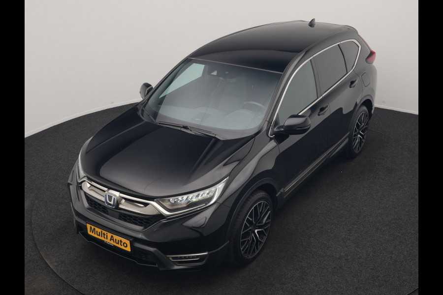 Honda CR-V 2.0 Black Edition MHEV 215pk Dealer O.H | Trekhaak Afn. | Adaptive Cruise | Camera | Sportstoelen Verwarmd | Keyless | Navigatie | DAB |  20"L.M