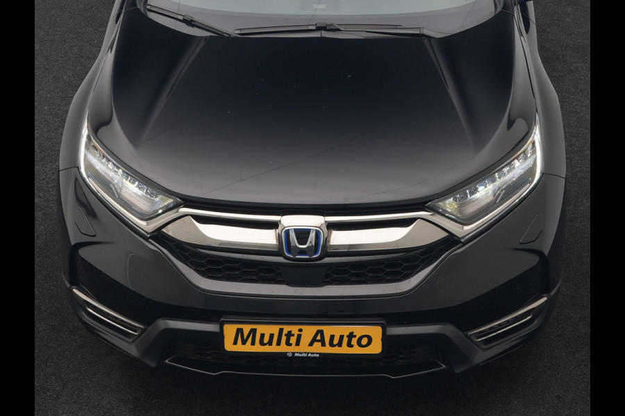 Honda CR-V 2.0 Black Edition MHEV 215pk Dealer O.H | Trekhaak Afn. | Adaptive Cruise | Camera | Sportstoelen Verwarmd | Keyless | Navigatie | DAB |  20"L.M