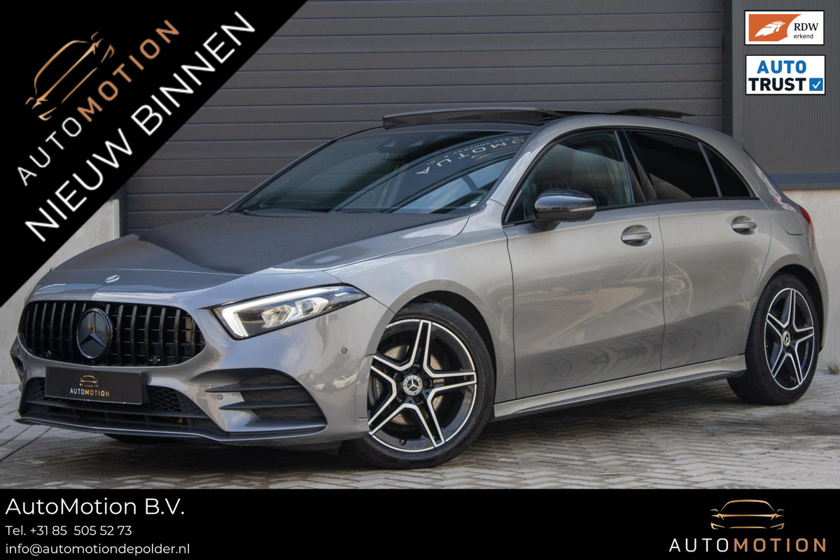 Mercedes-Benz A-Klasse 200 Business Solution AMG PANO CAMERA ACC BURMESTER MEMORY STOELVERWARMING