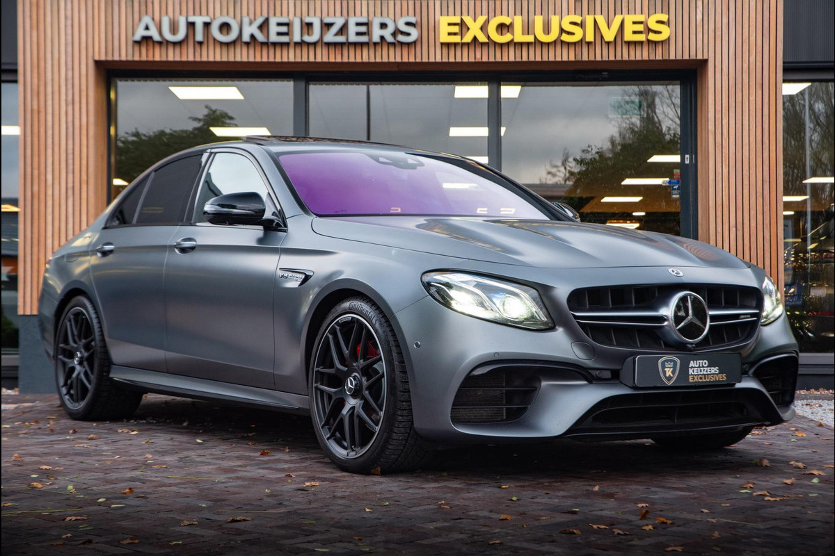 Mercedes-Benz E-Klasse AMG 63 4MATIC Premium Plus Schuifdak HUD Stoelvent. 360camera Burmester Memory Stoelventil.