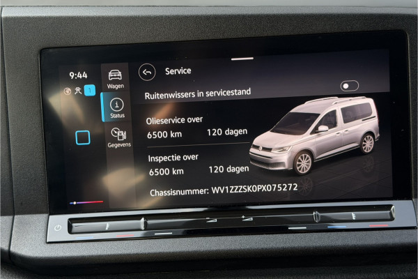 Volkswagen Caddy Cargo 1.5 TSI DSG-7 | Ergo | Camera | Carplay | ACC | Groot Scherm