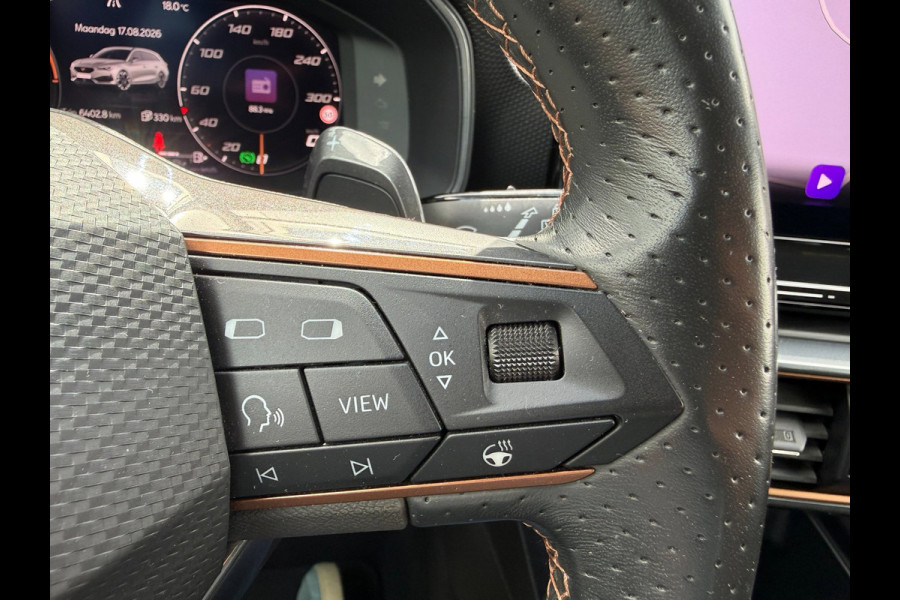 CUPRA Leon Sportstourer 1.4 e-Hybrid 245pk VZ * Navigatiesysteem * AUTOMAAT * Stoelverwarming * Virtual Cockpit *