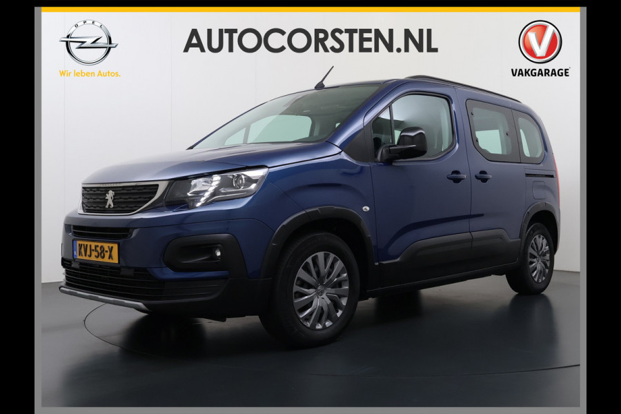 Peugeot e-Rifter EV Allure Pack SOH 97% 50kWh 2X Schuifdeur 360°Camera Navi Apple Carplay Android Auto Isofix Cruise Control Pdc Regen-Lichtsensor Led Lane Assist DAB 5-Persoons