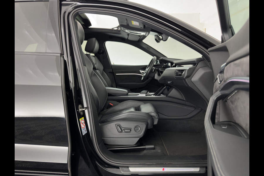 Audi e-tron 55 quattro S edition 95 kWh [3-Fase-11kW] {SoH-92%} (INCL-BTW) *PANO | LEATHER | BANG&OLUFSEN | ADAPTIVE-CRUISE | MEMORY-PACK | FULL-LED | DIGI-COCKPIT | KEYLESS | TOPVIEW | HEATED-SPORTSEATS | DAB+ | AMBIENT-LIGHT | 21''ALU*