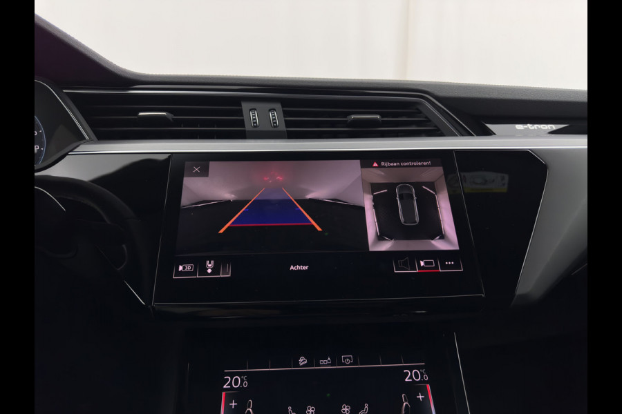 Audi e-tron 55 quattro S edition 95 kWh [3-Fase-11kW] {SoH-92%} (INCL-BTW) *PANO | LEATHER | BANG&OLUFSEN | ADAPTIVE-CRUISE | MEMORY-PACK | FULL-LED | DIGI-COCKPIT | KEYLESS | TOPVIEW | HEATED-SPORTSEATS | DAB+ | AMBIENT-LIGHT | 21''ALU*