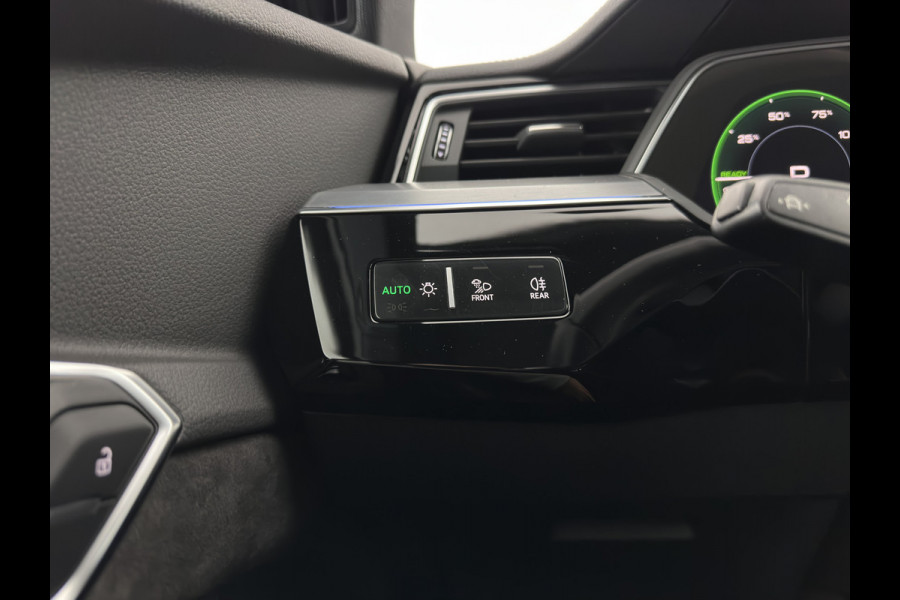 Audi e-tron 55 quattro S edition 95 kWh [3-Fase-11kW] {SoH-92%} (INCL-BTW) *PANO | LEATHER | BANG&OLUFSEN | ADAPTIVE-CRUISE | MEMORY-PACK | FULL-LED | DIGI-COCKPIT | KEYLESS | TOPVIEW | HEATED-SPORTSEATS | DAB+ | AMBIENT-LIGHT | 21''ALU*