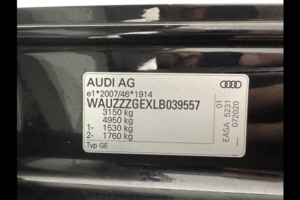 Audi e-tron 55 quattro S edition 95 kWh [3-Fase-11kW] {SoH-92%} (INCL-BTW) *PANO | LEATHER | BANG&OLUFSEN | ADAPTIVE-CRUISE | MEMORY-PACK | FULL-LED | DIGI-COCKPIT | KEYLESS | TOPVIEW | HEATED-SPORTSEATS | DAB+ | AMBIENT-LIGHT | 21''ALU*
