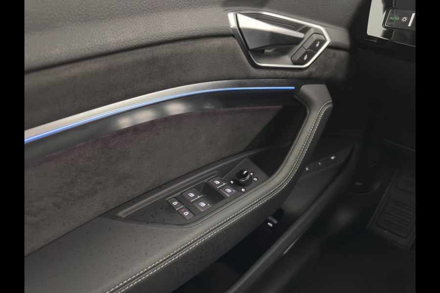 Audi e-tron 55 quattro S edition 95 kWh [3-Fase-11kW] {SoH-92%} (INCL-BTW) *PANO | LEATHER | BANG&OLUFSEN | ADAPTIVE-CRUISE | MEMORY-PACK | FULL-LED | DIGI-COCKPIT | KEYLESS | TOPVIEW | HEATED-SPORTSEATS | DAB+ | AMBIENT-LIGHT | 21''ALU*