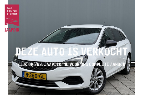 Opel Astra Sports Tourer BWJ 2021 | 1.2T 131PK Bus Elegance | CLIMA | LED | NAVI | CAMERA A | LEDER/STOF | SPORTSTOELEN | CRUISE | CARPLAY