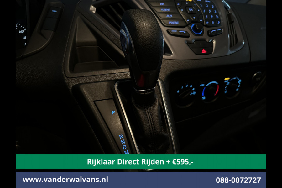 Ford Transit Custom 2.0 TDCI 131pk Automaat L1H1 Euro6 *Rijklaar Direct Rijden* Airco | Camera | Navigatie | Cruisecontrol 2x Zijdeur, LM velgen, Verwarmde voorruit, Parkeersensoren, Bijrijdersbank