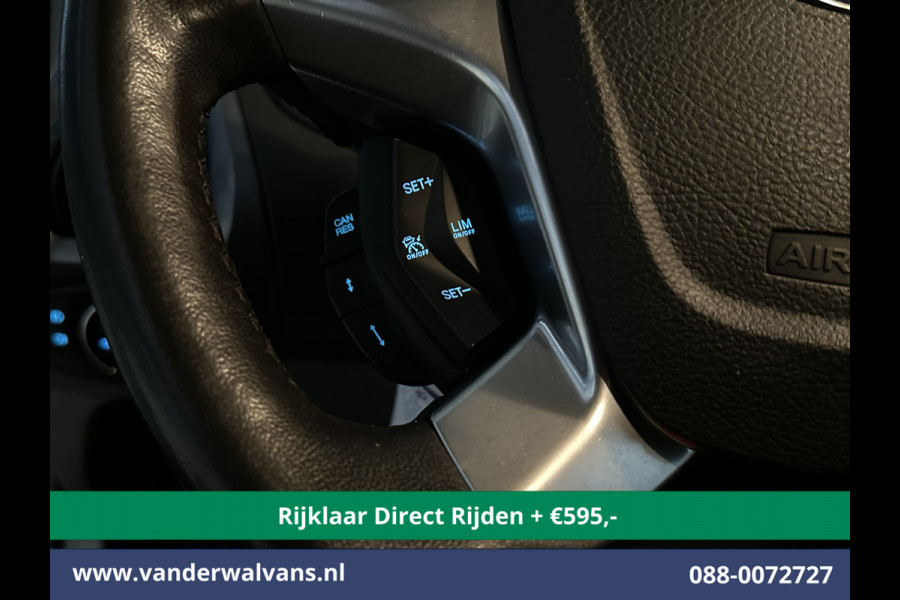 Ford Transit Custom 2.0 TDCI 131pk Automaat L1H1 Euro6 *Rijklaar Direct Rijden* Airco | Camera | Navigatie | Cruisecontrol 2x Zijdeur, LM velgen, Verwarmde voorruit, Parkeersensoren, Bijrijdersbank