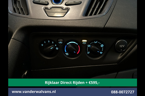 Ford Transit Custom 2.0 TDCI 131pk Automaat L1H1 Euro6 *Rijklaar Direct Rijden* Airco | Camera | Navigatie | Cruisecontrol 2x Zijdeur, LM velgen, Verwarmde voorruit, Parkeersensoren, Bijrijdersbank