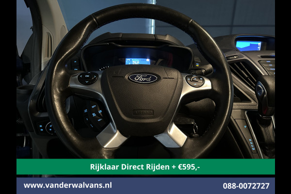 Ford Transit Custom 2.0 TDCI 131pk Automaat L1H1 Euro6 *Rijklaar Direct Rijden* Airco | Camera | Navigatie | Cruisecontrol 2x Zijdeur, LM velgen, Verwarmde voorruit, Parkeersensoren, Bijrijdersbank