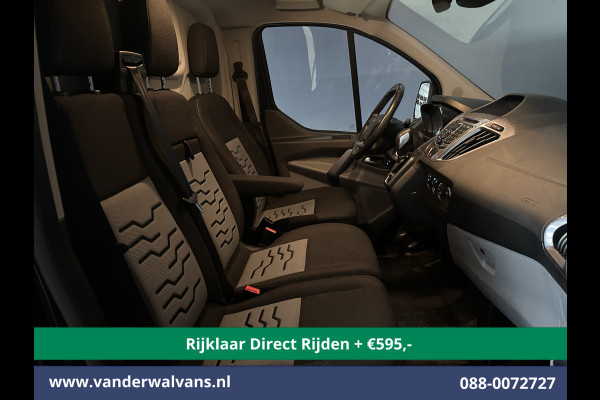 Ford Transit Custom 2.0 TDCI 131pk Automaat L1H1 Euro6 *Rijklaar Direct Rijden* Airco | Camera | Navigatie | Cruisecontrol 2x Zijdeur, LM velgen, Verwarmde voorruit, Parkeersensoren, Bijrijdersbank