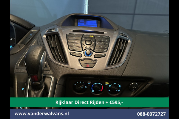 Ford Transit Custom 2.0 TDCI 131pk Automaat L1H1 Euro6 *Rijklaar Direct Rijden* Airco | Camera | Navigatie | Cruisecontrol 2x Zijdeur, LM velgen, Verwarmde voorruit, Parkeersensoren, Bijrijdersbank