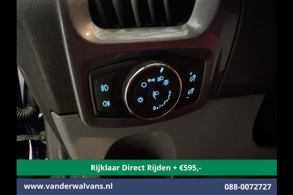 Ford Transit Custom 2.0 TDCI 131pk Automaat L1H1 Euro6 *Rijklaar Direct Rijden* Airco | Camera | Navigatie | Cruisecontrol 2x Zijdeur, LM velgen, Verwarmde voorruit, Parkeersensoren, Bijrijdersbank