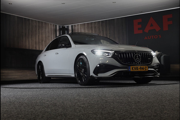Mercedes-Benz E-Klasse 300 e AMG 53 Look / Head Up / Luchtvering / Burmester 4D / HYPERSCREEN / Acc / Memory / Open Pano / 20 Inch