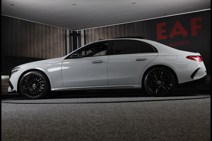 Mercedes-Benz E-Klasse 300 e AMG 53 Look / Head Up / Luchtvering / Burmester 4D / HYPERSCREEN / Acc / Memory / Open Pano / 20 Inch