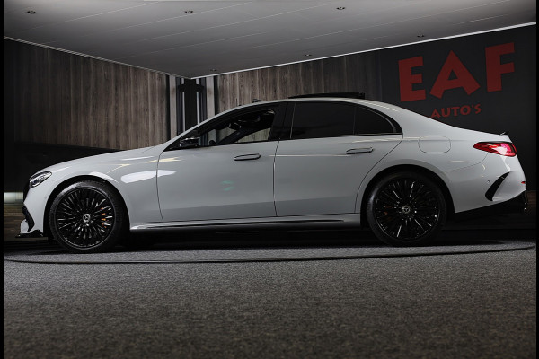 Mercedes-Benz E-Klasse 300 e AMG 53 Look / Head Up / Luchtvering / Burmester 4D / HYPERSCREEN / Acc / Memory / Open Pano / 20 Inch