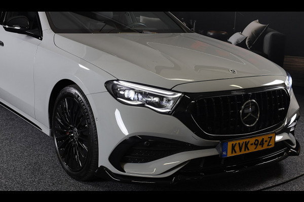 Mercedes-Benz E-Klasse 300 e AMG 53 Look / Head Up / Luchtvering / Burmester 4D / HYPERSCREEN / Acc / Memory / Open Pano / 20 Inch