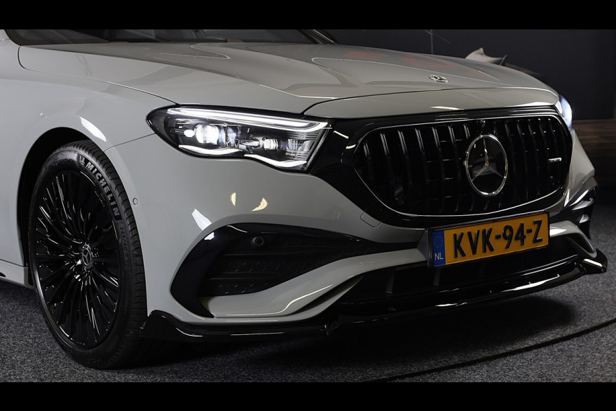 Mercedes-Benz E-Klasse 300 e AMG 53 Look / Head Up / Luchtvering / Burmester 4D / HYPERSCREEN / Acc / Memory / Open Pano / 20 Inch