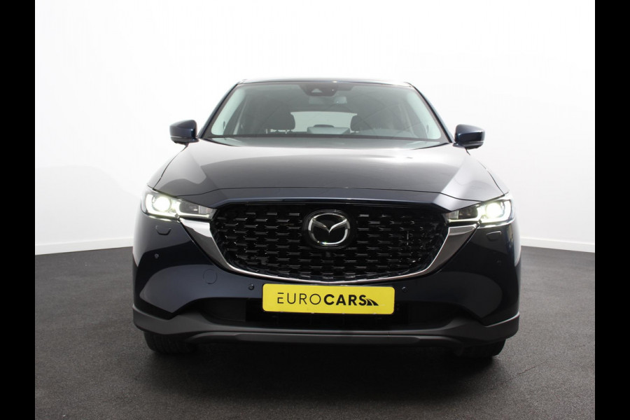 Mazda CX-5 2.0 SkyActiv-G 165pk Automaat Exclusive-Line Navigatie Climate control Adaptieve cruise control Parkeersensoren 360* camera Keyless Verwarmde voorstoelen Stuurverwarming LED Navigatie HUD Bose geluidsinstallatie Apple Carplay/ Android Auto