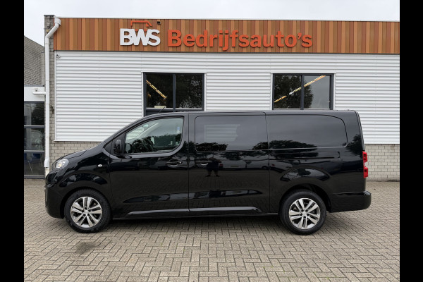 Peugeot Expert 2.0 BlueHDI 177pk automaat S&S L3H1 DC 5 persoons / vaste prijs rijklaar € 27.950 ex btw / lease vanaf € 456 / dubbele schuifdeur / euro 6 / bpm vrij / airco / cruise / navi / trekhaak !